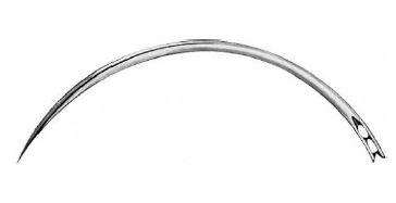 ШОВНА ГОЛКА №B6 КОЛЮЧА 55 mm, Ø 1,10 mm